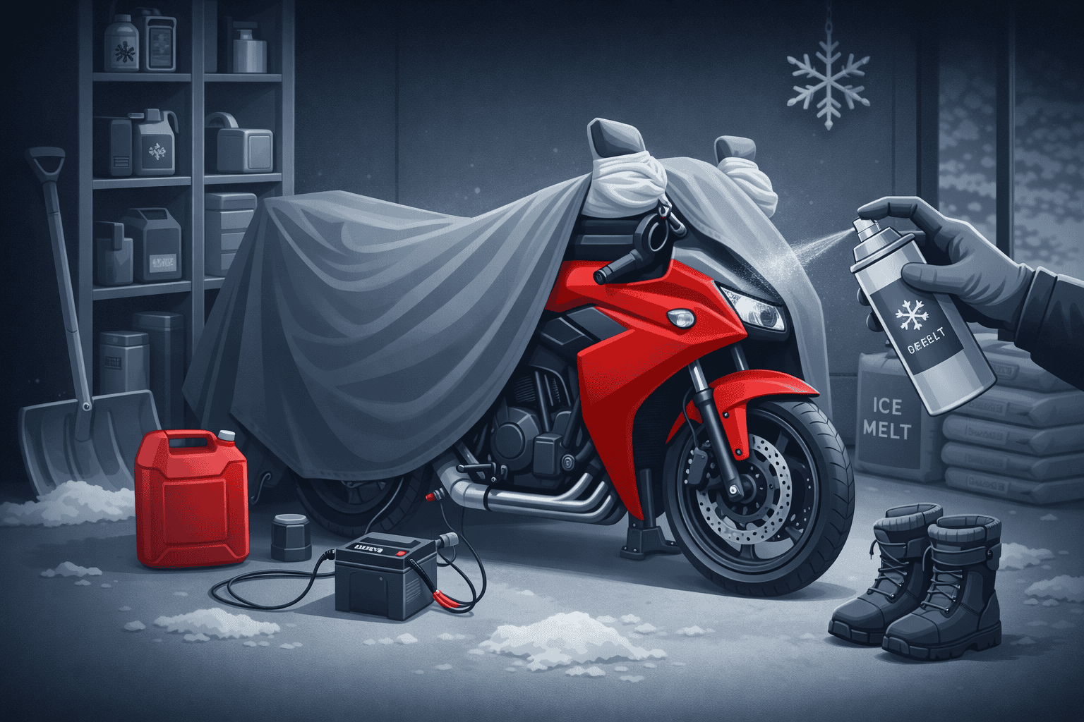 Как законсервировать мотоцикл