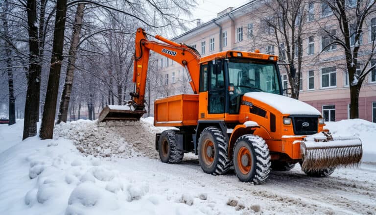 Какие виды спецтехники востребованы сразу после новогодних праздников